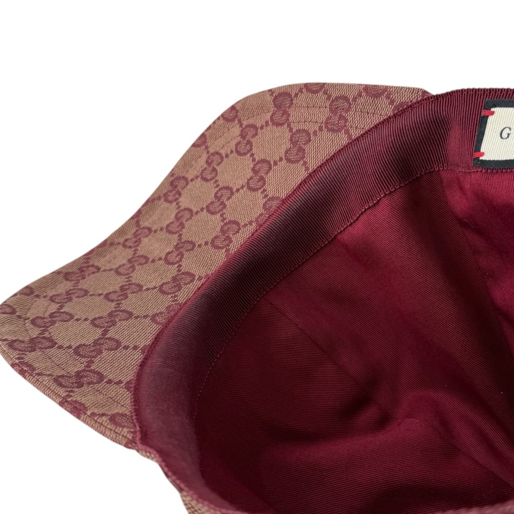 Gucci Monogram Logo Patch Baseball Cap Hat - image 9